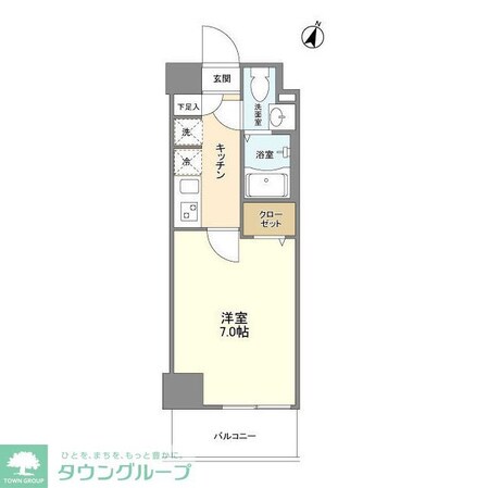 アルファコート西川口26の物件間取画像
